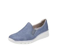 Rieker Fall Womens Shoes 6.5 UK Light Blue Nubuck