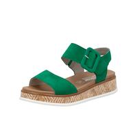 Rieker EVOLUTION W0800-52 Ladies Green Hook & Loop Sandals Colour: