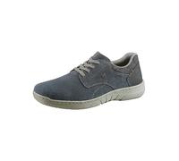 Rieker Faux Leather Lace-Up Shoes Jeans Blue