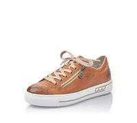 Rieker Frühjahr/Sommer, Women’s Slip On Trainers, Brown (Cayenne/Braun/ 24 24), 6.5 UK (40 EU)