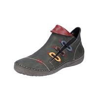 Rieker Gimma Ankle Boots/Boots Women Green/Red/Yellow Mid Boots Shoes