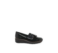 Rieker 'gleam' Tassel Loafers In Black Black
