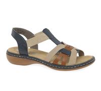 Rieker Globe Womens Sandals Pacific Multi 6 Uk/39 Eu