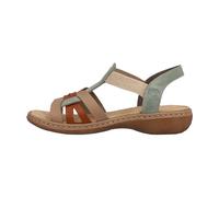Rieker Globe Womens Sandals 4 UK Mint Multi