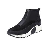 Rieker Low Ankle Boots N6352-00 in Black 4