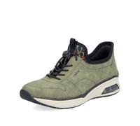 Rieker Green Elasticated Shoes for Ladies | Ready2Go | Rieker M5651-54 Colour: Green, Size: EU 43 / UK 9