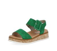 Rieker EVOLUTION W0800-52 Ladies Green Hook & Loop Sandals Colour: