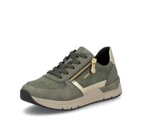 Rieker Green Rieker Zip Shoes for Ladies | 58902-54 Size: EU 36 / UK 3.5, Colour: Green