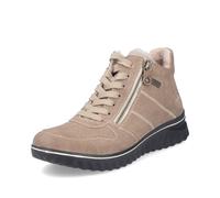 Rieker Green Zip Boots for Ladies | Rieker 59041-64 Colour: Beige, Size: EU 39 / UK 6