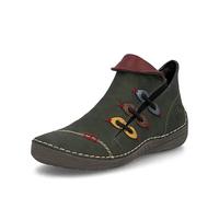 Rieker Green Zip Boots for Ladies | Rieker Colour: Green Green 36