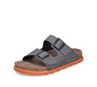 Rieker Grey Buckle Sandals for Men | Rieker 21190-40 Colour: Grey, Size: EU 46 / UK 11