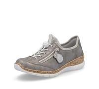 Rieker Grey Elasticated Shoes for Ladies | Rieker N4263-40 Size: EU 42 / UK 8, Colour: Grey
