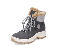 Rieker Grey Zip Boots for Ladies | Rieker Colour: Grey, Size: EU 36 / UK 3.5 Grey 36