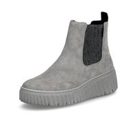 Rieker N2553-40 Grey Womens Chelsea Boots in a Plain Synthetic in Size 36
