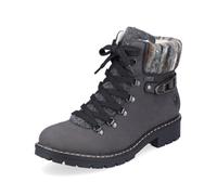 Rieker Grey Zip Boots for Ladies | Rieker Y9131-45 Colour: Grey, Size: EU 42 / UK 8