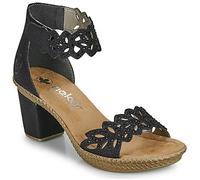 Rieker Heeled sandals POTIRASSE in Black 3.5