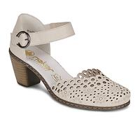 Rieker Heels 40902-60 in Beige 6.5