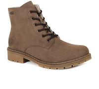 Rieker Brown Rieker Zip Boots for Ladies | Colour: Brown