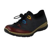 Rieker Munich Womens Navy Lace Up Shoe - Size 6 - Blue