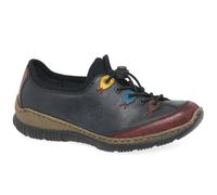 Rieker Herbie Womens Pull On Shoes - UK 6.5, Dark Pink