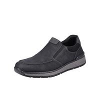Rieker Men's Herbst/Winter Loafers, Black (Schwarz/Schwarz/Schwarz 00), 10.5 UK (45 EU)
