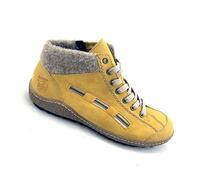 Rieker Women's L7543 Hi-Top Trainers, Yellow (Honig/Wood 69), 8 UK