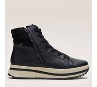 Rieker High Top Lace Up Trainer BLACK SIZE 4