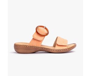 Rieker Hook & Loop Womens Sandals - Orange (60894-38) - UK 4 / EU 37