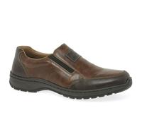 Rieker Hume Mens Slip On Shoes - EU 46, Brown