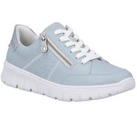 Rieker Julie N1313-12 Blue/Silver Womens Fashion Trainers 4 UK