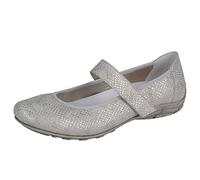 Rieker L2062-80, Women’s Ballet Flats, Silver (Silver), 4 UK (37 EU)