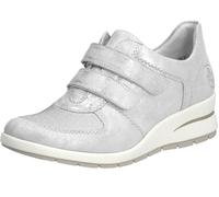 Rieker L4868 Women's Super Soft Nubuck and Stretch Upper (Silver, UK Footwear Size System, Adult, Women, Numeric, Medium, 4)