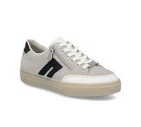 Rieker L5903-40 Off White Black Womens Trainers