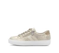 Rieker L5903-62 Womens Shoes Beige Leather - Size UK 6