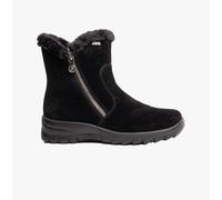 Rieker Women Boots L7162, Ladies Winter Boots,Water Repellent,riekerTEX,Winter Boots,Fur Boots,Lined,Warm,Black (Schwarz / 00),37 EU / 4 UK