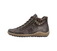Rieker L7514-25 Brown Leopard Womens Hi Tops