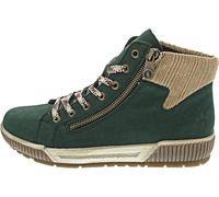 Rieker Lace-Up Ankle Boots Green, Green, 5 UK