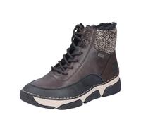 Ladies Rieker-Tex Zip & Lace Fastening Ankle Boots with Fleece Lining 45956