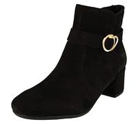 Rieker Ladies Ankle Boots 70289-00 - Black Nubuck - UK Size 6.5 E 1/2 - EU Size 40 - US Size 8.5