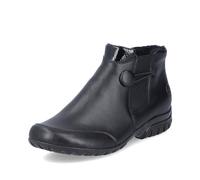 Rieker Ladies Ankle Boots L4665 Women Ankle Boots Loose Insole, Black 00, 3.5 UK