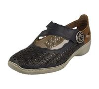 Women's Rieker 413G4-14 Womens Shoes Blue Multi - Navy - Size: 6.5