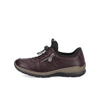 Rieker Ladies Casual Slip On Shoes N32G0-35 - Red Leather - UK Size 8 - EU Size 42 - US Size 10