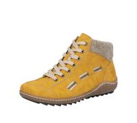 Rieker Ladies Check Cuff Detailed Ankle Boots L7543