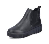 Rieker Ladies Classic Ankle Boots Y6151 Women Ankle Boots Loose Inlay, Black 00, 7.5 UK