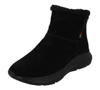 Rieker Ladies Fleece Lined Ankle Boots 42170-00 - Black Suede Leather - UK Size 6.5 - EU Size 40 - US Size 8.5