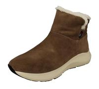 Rieker Ladies Fleece Lined Ankle Boots 42170-64 - Beige Suede Leather - UK Size 3.5 - EU Size 36 - US Size 5.5