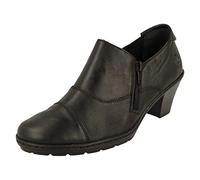 Rieker Womens 57173-02 Anaconda Leather Trouser Shoe (Black, UK Footwear Size System, Adult, Women, Numeric, Medium, 7.5)