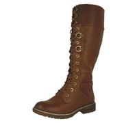 Rieker Ladies Knee High Boots 94732-24 - Brown Synthetic - UK Size 5 - EU Size 38 - US Size 7