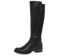 Rieker Ladies Knee High Boots Z9591-00 - Black Leather - UK Size 4 - EU Size 37 - US Size 6