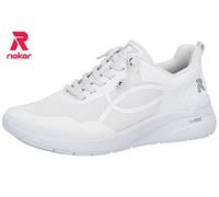 Rieker Ladies Lace-Up Sneakers Low-Top Shoes White M8551